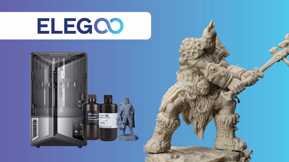 Now Available at Filaments.ca — ELEGOO Saturn 4 Ultra 16K & Premium Resin Products